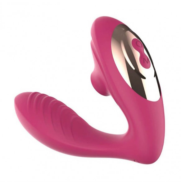 Maya - Suction Vibrating Wearable (Chargeable - Red Rose)